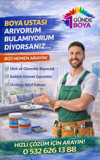 boya ustası arıyorum