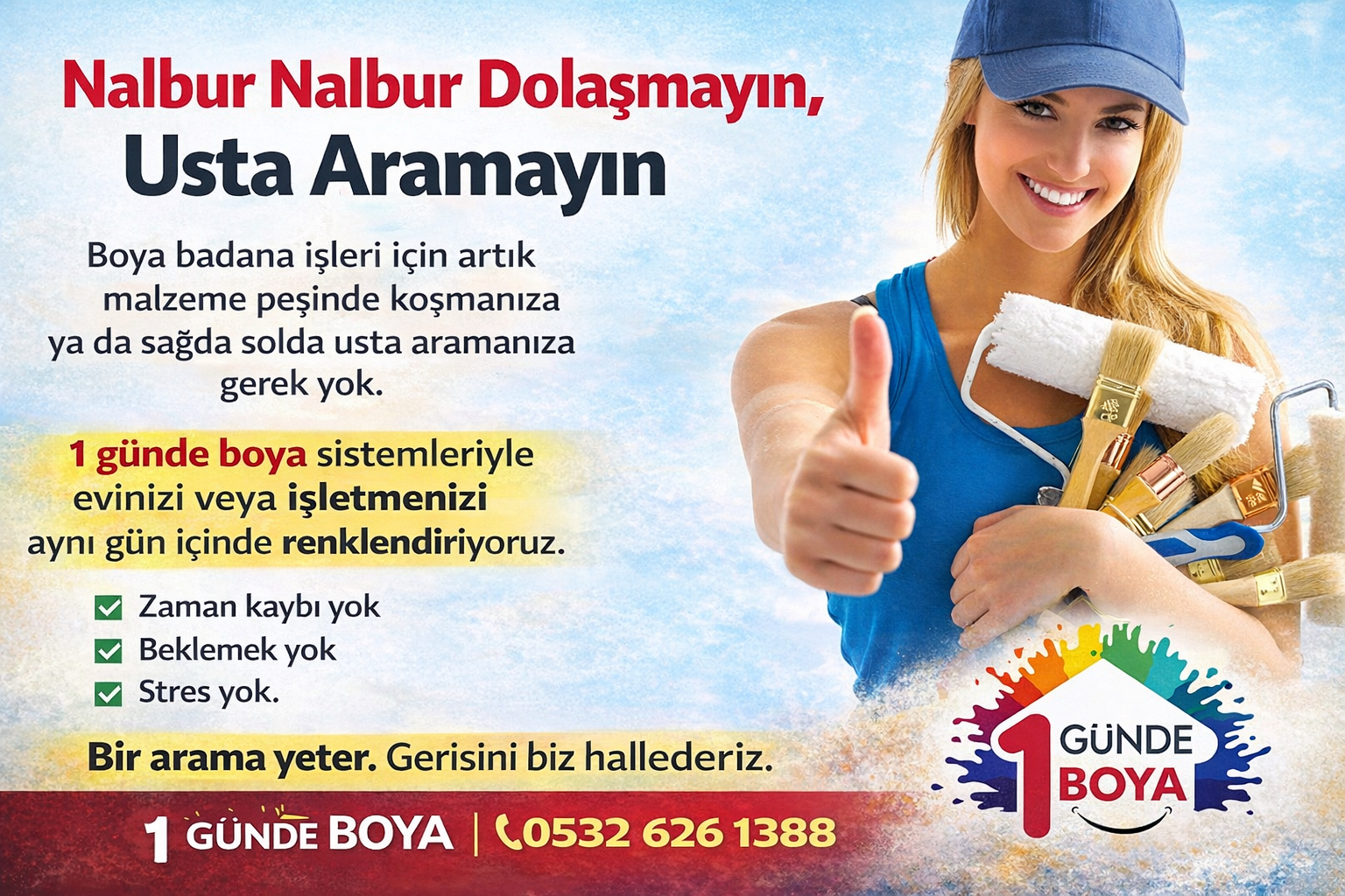 1Günde Boya