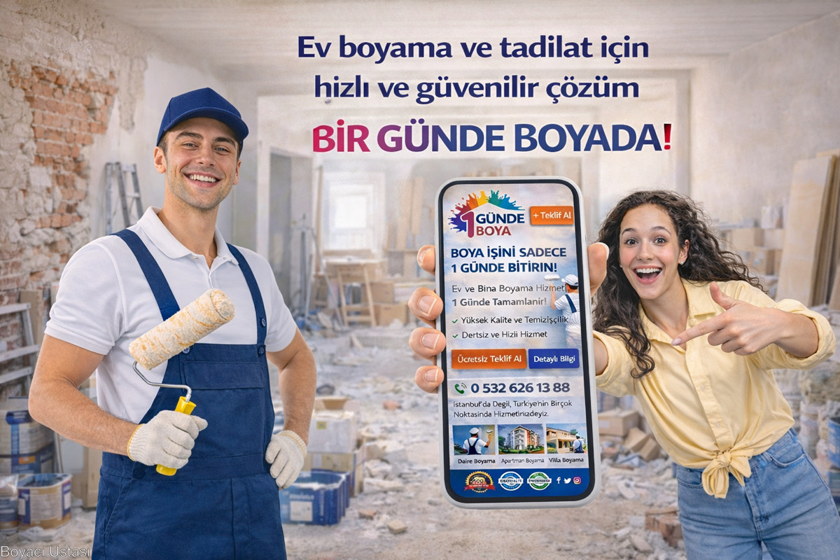 Ev Boyama | Usta Hizmeti